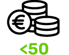 Menos de 50€