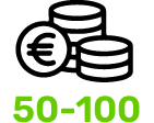 Entre 50€ y 100€